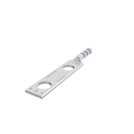 Burndy Cu Compression telecom Terminal, 2 Holes, #6 Str #8(61/#24)DLO Flex YAV6C2NFXB